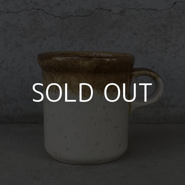 画像1: VINTAGE ANTIQUE MCCOY POTTERY MUGCUP ヴィンテージ アンティーク マグカップ マッコイ 食器 陶器 / コーヒーカップ  カフェ 喫茶店 店舗什器 アメリカ (8) (1)