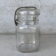 画像3: VINTAGE ANTIQUE BALL IDEAL JAR ヴィンテージ アンティーク ボール ジャー ガラス瓶 アメリカ / ワイヤー付き クリアー ディスプレイ ボトル 小物入れ 収納 店舗什器 D (3)