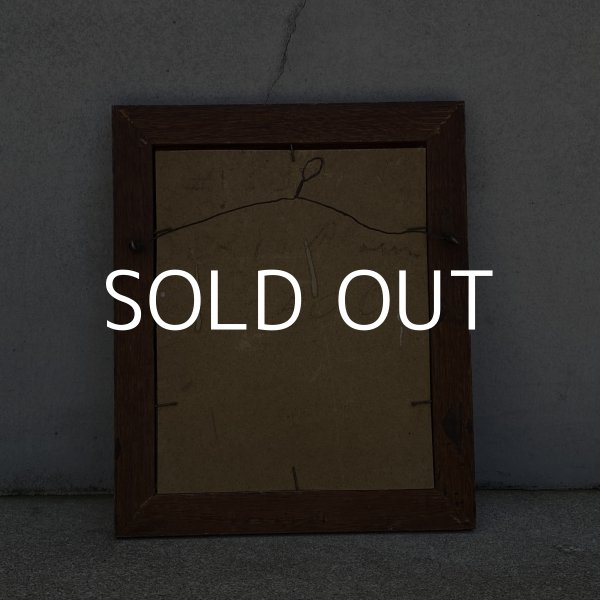 画像2: VINTAGE ANTIQUE WALL MIRROR ヴィンテージ アンティーク 鏡 ミラー 壁掛けミラー ウォールミラー / インテリア ウッド 木製 店舗什器 アメリカ (4) (2)