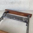 画像9: VINTAGE ANTIQUE PAPER CUTTER PAPER HOLDER ヴィンテージ アンティーク ペーパーカッター ペーパーホルダー ラッピングペーパーホルダー / ロールペーパー 店舗什器 アメリカ (9)
