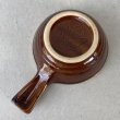 画像3: VINTAGE ANTIQUE BOWL ヴィンテージ アンティーク ボウル 食器 陶器 / ブラウン 茶色 カフェ 喫茶店 店舗什器 アメリカ (5) (3)