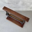 画像6: VINTAGE ANTIQUE PAPER CUTTER PAPER HOLDER ヴィンテージ アンティーク ペーパーカッター ペーパーホルダー ラッピングペーパーホルダー / ロールペーパー 店舗什器 アメリカ (6)