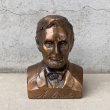 画像1: VINTAGE ANTIQUE ABRAHAM LINCOLN COIN BANK BANTHRICO ヴィンテージ アンティーク  エイブラハム リンカーン コインバンク 貯金箱  オブジェ / コレクタブル  ディスプレイ 大統領 胸像 置物 アメリカ (1)