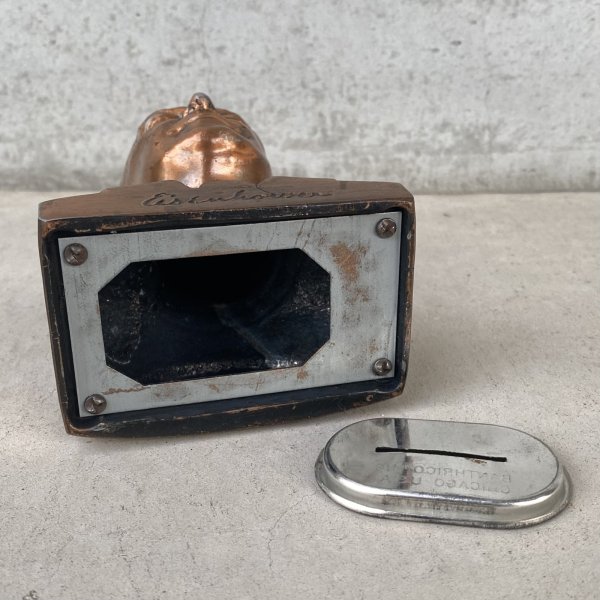画像9: VINTAGE ANTIQUE EISENHOWER COIN BANK BANTHRICO ヴィンテージ アンティーク アイゼンハワー コインバンク 貯金箱 オブジェ / コレクタブル ディスプレイ 大統領 胸像 置物 アメリカ (9)