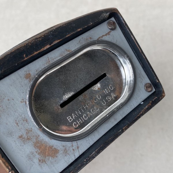 画像8: VINTAGE ANTIQUE EISENHOWER COIN BANK BANTHRICO ヴィンテージ アンティーク アイゼンハワー コインバンク 貯金箱 オブジェ / コレクタブル ディスプレイ 大統領 胸像 置物 アメリカ (8)