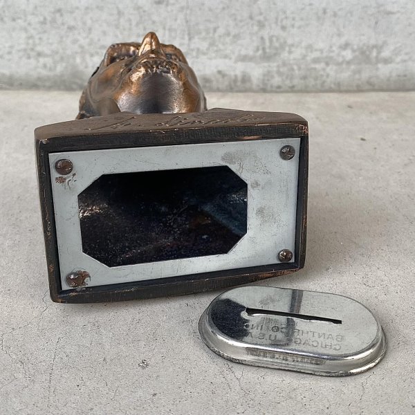 画像9: VINTAGE ANTIQUE ABRAHAM LINCOLN COIN BANK BANTHRICO ヴィンテージ アンティーク  エイブラハム リンカーン コインバンク 貯金箱  オブジェ / コレクタブル  ディスプレイ 大統領 胸像 置物 アメリカ (9)