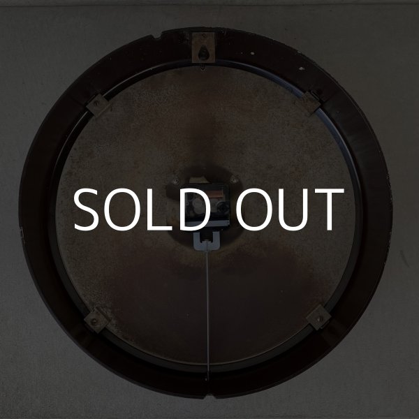 画像2: VINTAGE ANTIQUE WALL CLOCK TELECHRON ヴィンテージ アンティーク ウォールクロック テレクロン 壁掛け時計 / スクールクロック ベークライト ブラウン 茶色 店舗什器 アメリカ  (2)