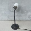 画像3: VINTAGE ANTIQUE DESKLAMP ALADDIN MFG Co. ヴィンテージ アンティーク デスクランプ スタンドライト 卓上ライト 照明 / テーブルランプ ミルクガラスシェード グースネック アメリカ (2) (3)