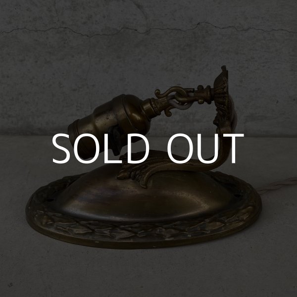 画像6: VINTAGE ANTIQUE LAMP LIGHT WALL LAMP GE ヴィンテージ アンティーク ライト ウォールランプ 壁付け照明 ブラケットランプ / ランプ 真鍮 店舗什器 アメリカ USA (4) (6)