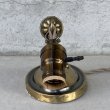 画像4: VINTAGE ANTIQUE LAMP LIGHT WALL LAMP ヴィンテージ アンティーク ライト ウォールランプ 壁付け照明 ブラケットランプ / ランプ 真鍮 店舗什器 アメリカ USA 10 (4)