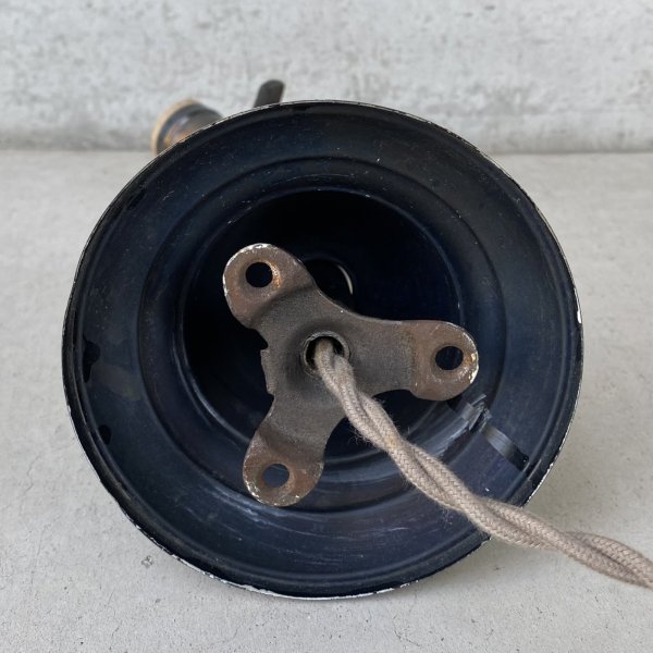 画像5: VINTAGE ANTIQUE LAMP LIGHT WALL LAMP JAPANNED HUBBELL ヴィンテージ アンティーク ジャパンド ウォールランプ 壁付け照明 ブラケットランプ / ジャパンカラー コレクタブル 店舗什器 アメリカ 15 (5)