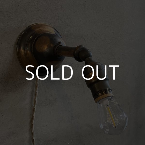 画像3: VINTAGE ANTIQUE LAMP LIGHT WALL LAMP JAPANNED ヴィンテージ アンティーク ジャパンド ライト ウォールランプ 壁付け照明 ブラケットランプ / ジャパンカラー コレクタブル 店舗什器 アメリカ 11 (3)