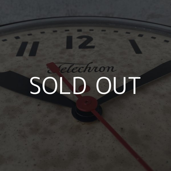 画像7: VINTAGE ANTIQUE WALL CLOCK TELECHRON ヴィンテージ アンティーク ウォールクロック テレクロン 壁掛け時計 / スクールクロック ベークライト ブラウン 茶色 店舗什器 アメリカ  (7)