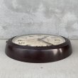 画像6: VINTAGE ANTIQUE WALL CLOCK TELECHRON ヴィンテージ アンティーク ウォールクロック テレクロン 壁掛け時計 / スクールクロック ベークライト ブラウン 茶色 店舗什器 アメリカ  (6)