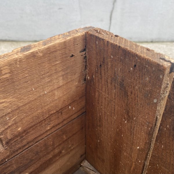 画像10: VINTAGE ANTIQUE WOOD CRATE WOODEN BOX THE NATIONAL REGISTER CO. ヴィンテージ アンティーク ウッドボックス 木箱 / コレクタブル ケース クレート 収納 ガレージ ガーデニング ディスプレイ 店舗什器 アメリカ USA   (10)