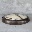 画像6: VINTAGE ANTIQUE WALL CLOCK SETH THOMAS ヴィンテージ アンティーク ウォールクロック セストーマス 壁掛け時計 / スクールクロック アイアン 鉄 丸型 店舗什器 アメリカ (6)
