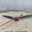 画像7: VINTAGE ANTIQUE WALL CLOCK SETH THOMAS ヴィンテージ アンティーク ウォールクロック セストーマス 壁掛け時計 / スクールクロック アイアン 鉄 丸型 店舗什器 アメリカ (7)