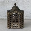 画像2: VINTAGE ANTIQUE BANK BUILDING CAST IRON ヴィンテージ アンティーク コインバンク 貯金箱 オブジェ 置物 / コレクタブル ディスプレイ キャストアイアン 鋳物 アメリカ (1) (2)