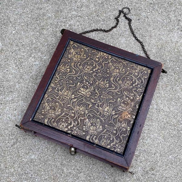 画像6: VINTAGE ANTIQUE WALL MIRROR ヴィンテージ アンティーク 鏡 ミラー 壁掛けミラー ウォールミラー 三面鏡 / ウッド 木製 折り畳み トラベルミラー 店舗什器 アメリカ (6)