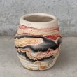 画像2: VINTAGE ANTIQUE NEMADJI POTTERY INDIAN NATIVE CLAY ヴィンテージ アンティーク ネマジ ポタリー ネイティブクレイ 陶器 花瓶 / インディアン コレクタブル オブジェ インテリア 鉢 壺 フラワーベース 小 アメリカ (2)