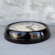 画像6: VINTAGE ANTIQUE GENERAL ELECTRIC WALL CLOCK GE ヴィンテージ アンティーク ウォールクロック ゼネラルエレクトリック 壁掛け時計 / スクールクロック ベークライト 焦げ茶 丸型 店舗什器 アメリカ (4) (6)