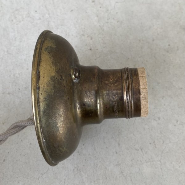 画像3: VINTAGE ANTIQUE LIGHTING BRYANT ヴィンテージ アンティーク  シーリングライト ウォールランプ 天井照明 壁付け照明 / ライト ランプ インテリア 電気 ショップ 真鍮 店舗什器 E26 アメリカ (1) (3)