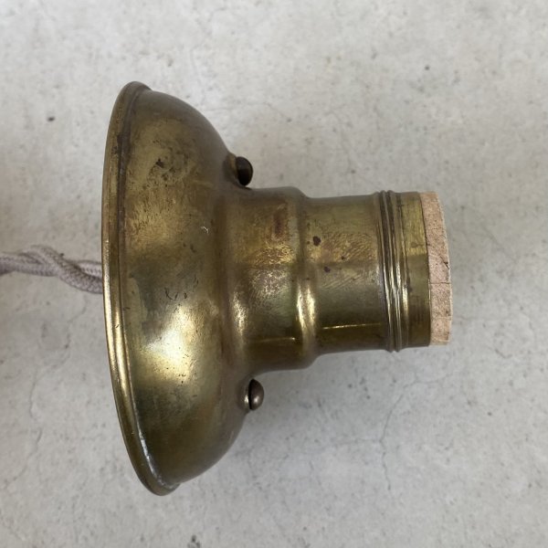 画像3: VINTAGE ANTIQUE LIGHTING BRYANT ヴィンテージ アンティーク  シーリングライト ウォールランプ 天井照明 壁付け照明  / ライト ランプ インテリア 電気 ショップ 真鍮 店舗什器 E26 アメリカ (2) (3)