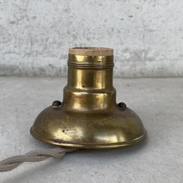 画像5: VINTAGE ANTIQUE LIGHTING BRYANT ヴィンテージ アンティーク  シーリングライト ウォールランプ 天井照明 壁付け照明  / ライト ランプ インテリア 電気 ショップ 真鍮 店舗什器 E26 アメリカ (2) (5)