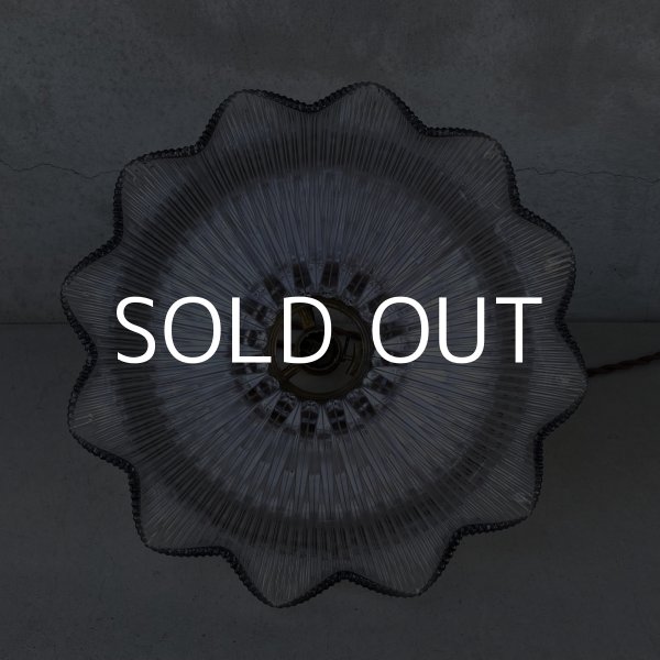 画像4: VINTAGE ANTIQUE HOLOPHANE LAMP ヴィンテージ アンティーク ホロフェーンランプ 天井照明 シーリングランプ / ライト ガラスシェード 店舗什器 アメリカ (1) (4)