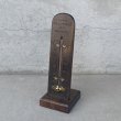 画像1: VINTAGE ANTIQUE  THERMOMETER ヴィンテージ アンティーク 温度計 サーモメーター / コレクタブル オブジェ ディスプレイ 雑貨 ウッド 木製 アメリカ (5) (1)