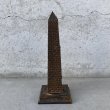 画像3: VINTAGE ANTIQUE WASHINGTON MONUMENT THERMOMETER JAPANNED ヴィンテージ アンティーク ワシントン モニュメント 温度計 ジャパンカラー / コレクタブル オブジェ ディスプレイ 記念塔 置物 アメリカ (2) (3)