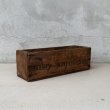 画像1: VINTAGE ANTIQUE WOOD CRATE WOODEN BOX YORKSHIRE FARM CHEESE ヴィンテージ アンティーク ウッドボックス 木箱 チーズ / コレクタブル 収納 ケース 店舗什器 アメリカ USA  (1)