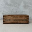 画像2: VINTAGE ANTIQUE WOOD CRATE WOODEN BOX YORKSHIRE FARM CHEESE ヴィンテージ アンティーク ウッドボックス 木箱 チーズ / コレクタブル 収納 ケース 店舗什器 アメリカ USA  (2)