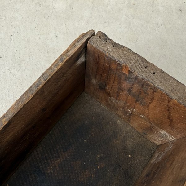 画像8: VINTAGE ANTIQUE WOOD CRATE WOODEN BOX YORKSHIRE FARM CHEESE ヴィンテージ アンティーク ウッドボックス 木箱 チーズ / コレクタブル 収納 ケース 店舗什器 アメリカ USA  (8)