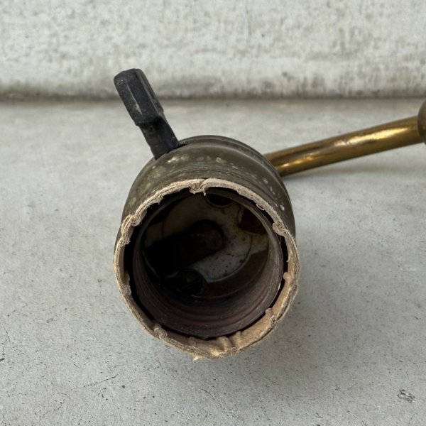 画像10: VINTAGE ANTIQUE LAMP LIGHT WALL LAMP ヴィンテージ アンティーク ライト ウォールランプ 壁付け照明 ブラケットランプ 2灯 / ランプ ブラス 真鍮 E26 店舗什器 アメリカ USA  (10)