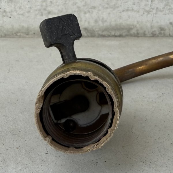 画像10: VINTAGE ANTIQUE LAMP LIGHT WALL LAMP ヴィンテージ アンティーク ライト ウォールランプ 壁付け照明 ブラケットランプ 2灯 / ランプ ブラス 真鍮 E26 店舗什器 アメリカ USA (2) (10)