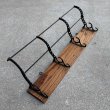 画像2: VINTAGE ANTIQUE COAT HAT RACK ヴィンテージ アンティーク コートラック ハットラック ウォールハンガー / ウォールインテリア 木製 アイアン 店舗什器 アメリカ (1) (2)