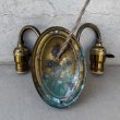 画像7: VINTAGE ANTIQUE LAMP LIGHT WALL LAMP ヴィンテージ アンティーク ライト ウォールランプ 壁付け照明 ブラケットランプ 2灯 / ランプ ブラス 真鍮 E26 店舗什器 アメリカ USA (3) (7)