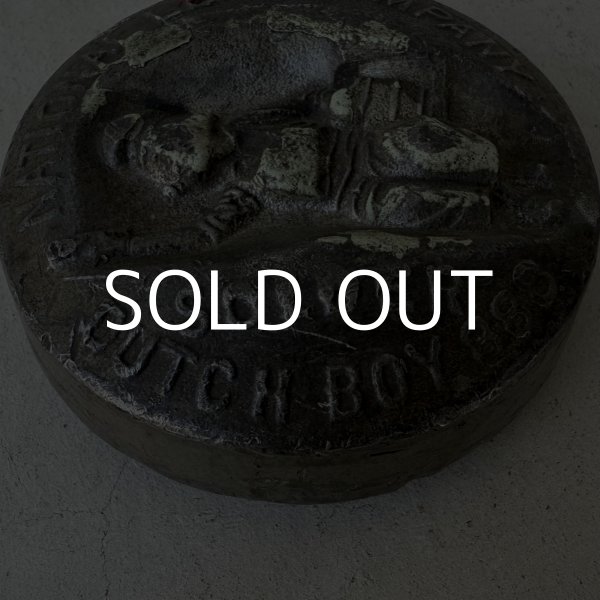 画像5: VINTAGE ANTIQUE DUTCH BOY PAPER WEIGHT ヴィンテージ アンティーク ダッチボーイ 鉛 ペーパーウェイト / コレクタブル ディスプレイ アドバタイジング キャラクター 置物 アメリカ (5)