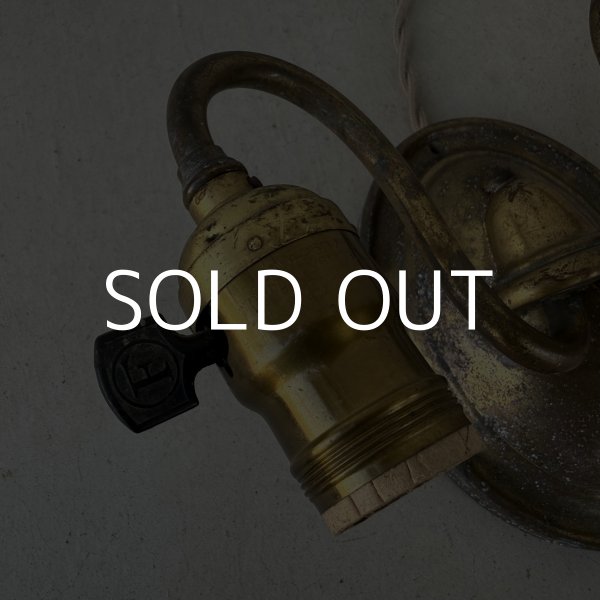 画像6: VINTAGE ANTIQUE LAMP LIGHT WALL LAMP ヴィンテージ アンティーク ライト ウォールランプ 壁付け照明 ブラケットランプ 2灯 / ランプ ブラス 真鍮 E26 店舗什器 アメリカ USA (3) (6)
