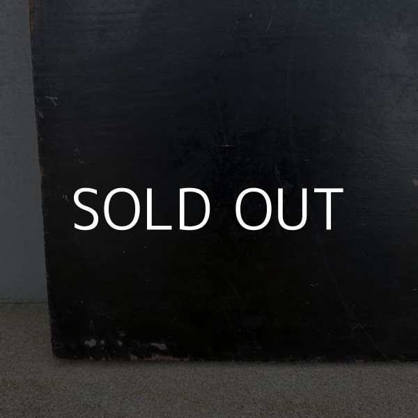 画像9: VINTAGE ANTIQUE SIGNBOARD WOOD ヴィンテージ アンティーク サインボード 看板 / ウォールインテリア ガレージ アドバタイジング コレクタブル ウッド 木製 ブラック 黒色 店舗什器 アメリカ (9)