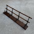 画像1: VINTAGE ANTIQUE COAT HAT RACK ヴィンテージ アンティーク コートラック ハットラック ウォールハンガー / ウォールインテリア 木製 アイアン 店舗什器 アメリカ (2) (1)