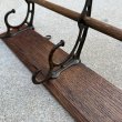 画像6: VINTAGE ANTIQUE COAT HAT RACK ヴィンテージ アンティーク コートラック ハットラック ウォールハンガー / ウォールインテリア 木製 アイアン 店舗什器 アメリカ (2) (6)
