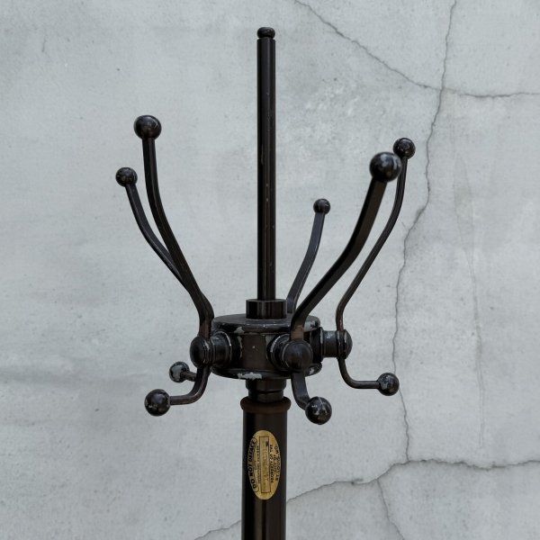 画像3: VINTAGE ANTIQUE COAT RACK ヴィンテージ アンティーク コートラック コートハンガー ポールハンガー ハンガーラック / ディスプレイ アイアン 家具 店舗 什器 アメリカ (3)