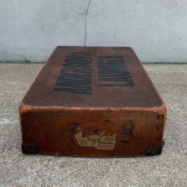 画像5: VINTAGE ANTIQUE BOX FIBER ANDERSON'S LAUNDRY ヴィンテージ アンティーク ボックス 箱 ファイバー / コレクタブル ディスプレイ 収納 ケース 店舗什器 アメリカ USA  (5)
