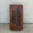 画像2: VINTAGE ANTIQUE BOX FIBER ANDERSON'S LAUNDRY ヴィンテージ アンティーク ボックス 箱 ファイバー / コレクタブル ディスプレイ 収納 ケース 店舗什器 アメリカ USA  (2)