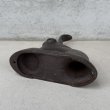 画像7: VINTAGE ANTIQUE JAPANNED FINISH EMBOSSER ヴィンテージ アンティーク ジャパンド ジャパンフィニッシュ エンボッサー エンボススタンプ カンパニーシール / オブジェ ディスプレイ キャストアイアン 刻印 判子 鋳物 店舗什器 アメリカ (7)