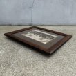 画像4: VINTAGE ANTIQUE PHOTO ヴィンテージ アンティーク 集合写真 ウォールインテリア フレーム 額装 / 壁掛け 木製 店舗什器 アメリカ (4)