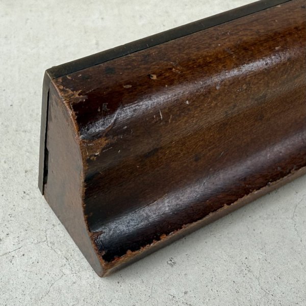 画像8: VINTAGE ANTIQUE CLERK ON DUTY SIGN PLATE ヴィンテージ アンティーク サインプレート サインボード 看板 / インテリア ネームプレート 木製 真鍮 デスク オフィス 店舗什器 アメリカ (8)