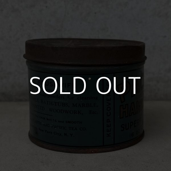 画像3: VINTAGE ANTIQUE PACIFIC HAND SOAP TIN CAN ヴィンテージ アンティーク ティン 缶 / アドバタイジング ボックス 箱 小物入れ 筒型 収納 雑貨 企業物 アメリカ (3)